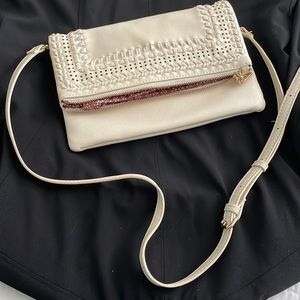 Cream Crossbody Purse